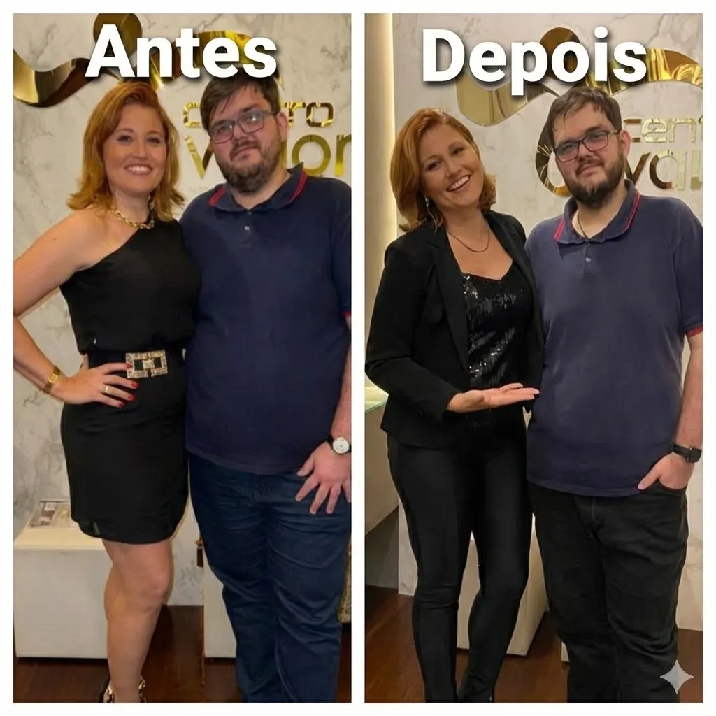 Antes e Depois Cliente 2